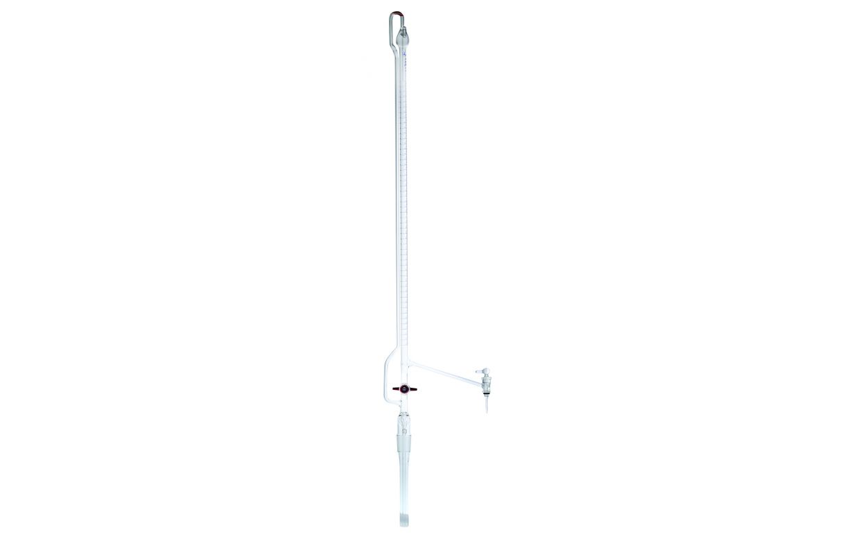 Automatic Buret PTFE key clear 10 ml